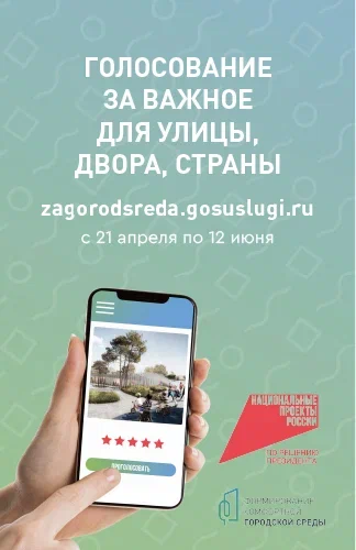 Голосование за проекты благоустройства..