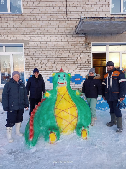 Снежная сказка.